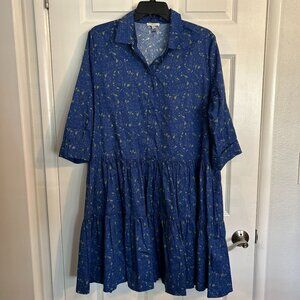 Tyler Boe Tiered Hannah Dress SZ Large